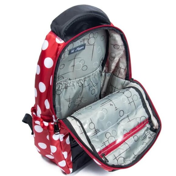 Lug Hopper Backpack Crimson Large Dot Disney Minnie Mouse Polka Dots main image 5